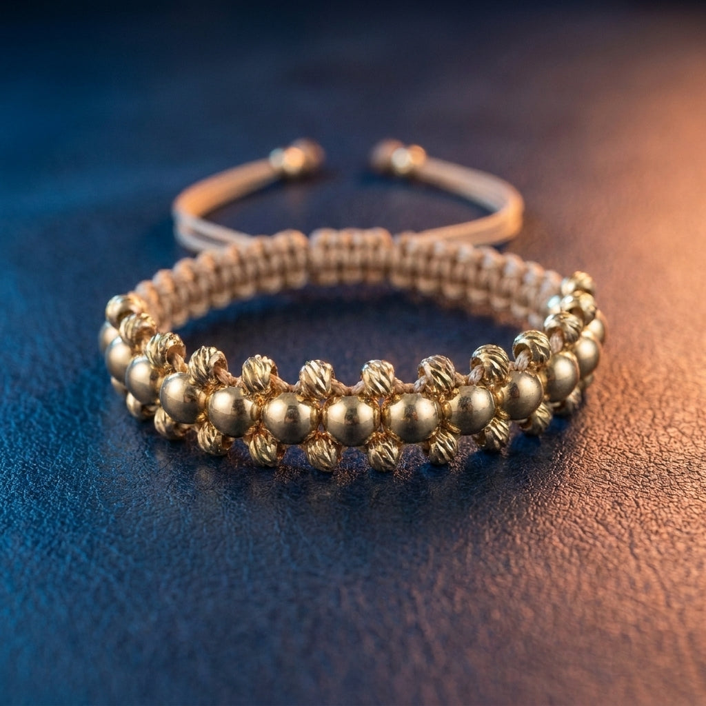 Pulsera Tres Carriles Cardamomo